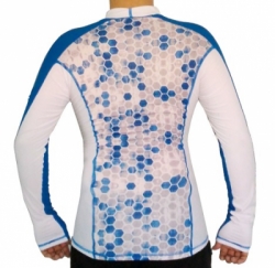 large rash guard zeepro honeyblue balidiveshop